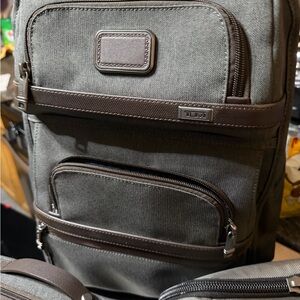 Tumi Alpha Bravo Navigation brief Backpack new